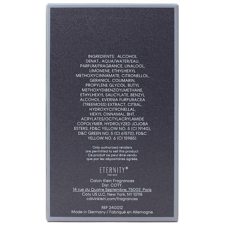 slide 2 of 2, Calvin Klein Eternity for Men Eau De Toilette Spray, 3.4 fl oz
