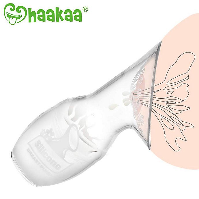 slide 9 of 11, Haakaa Silicone Breast Pump, 4 oz
