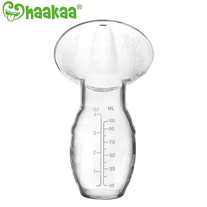 slide 11 of 11, Haakaa Silicone Breast Pump, 4 oz