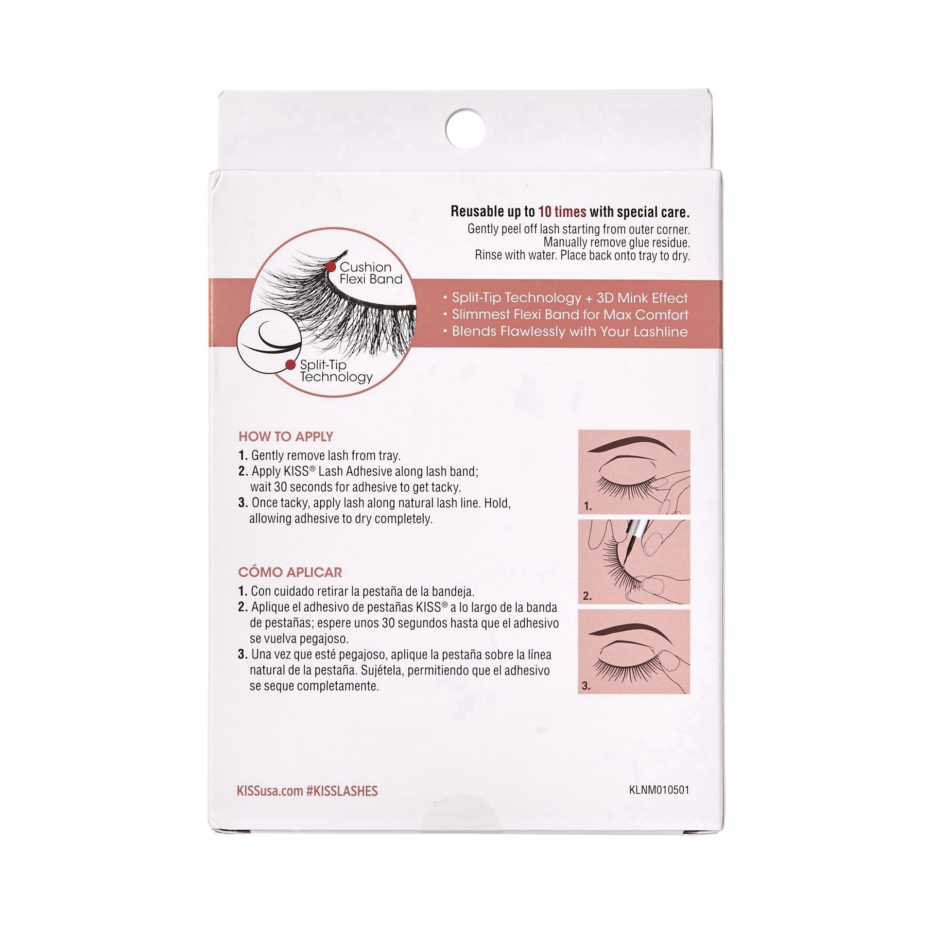 slide 21 of 55, KISS Lash Couture Naked Drama False Eyelashes Multipack, Ruffle, 4 Pairs, 1 ea