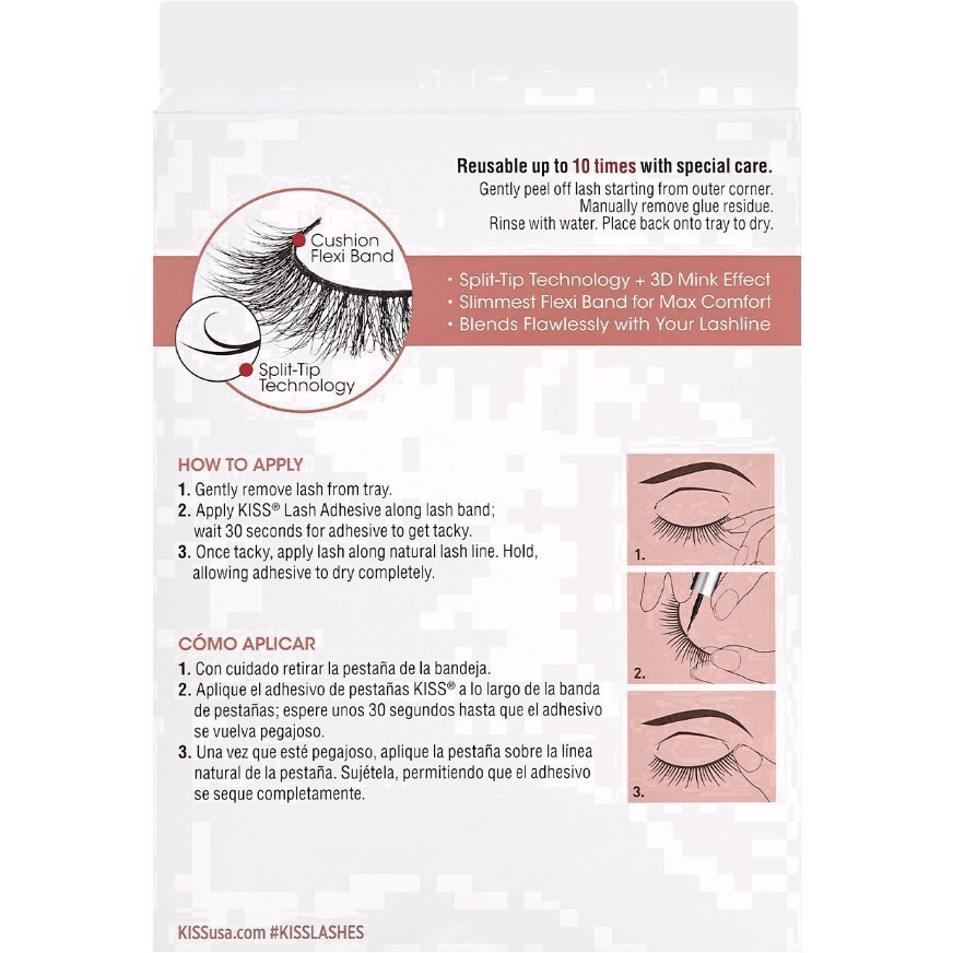 slide 53 of 55, KISS Lash Couture Naked Drama False Eyelashes Multipack, Ruffle, 4 Pairs, 1 ea