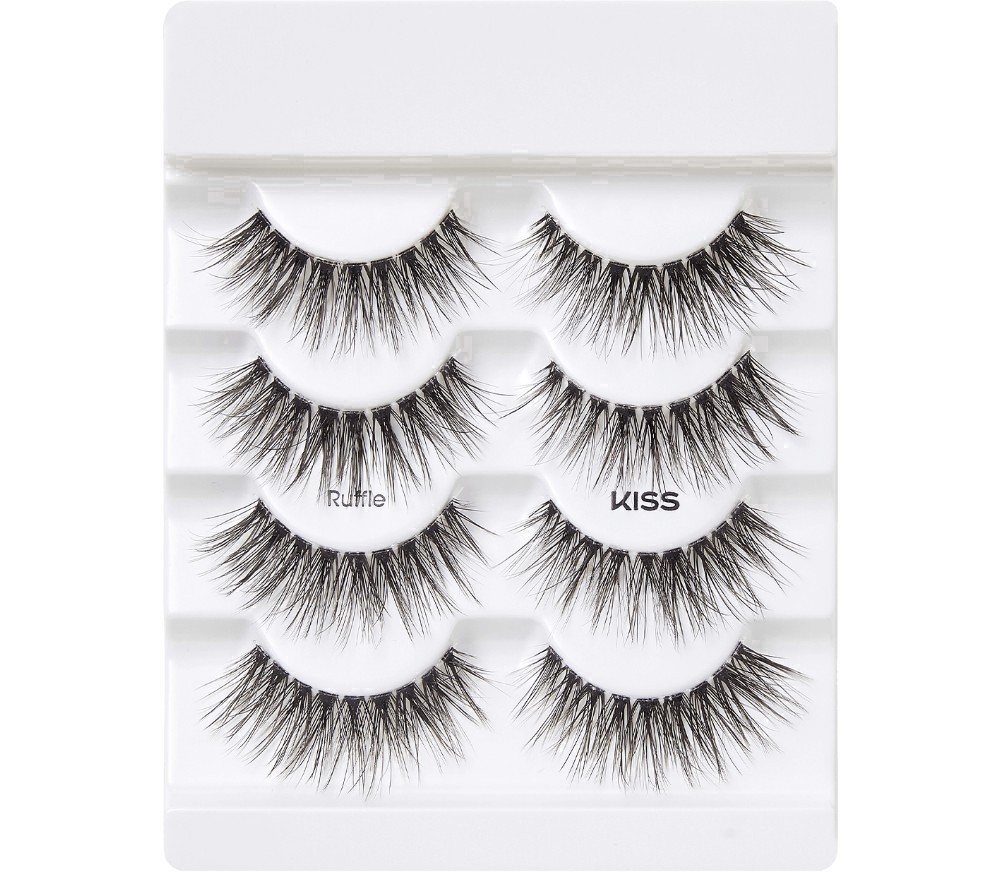 slide 41 of 55, KISS Lash Couture Naked Drama False Eyelashes Multipack, Ruffle, 4 Pairs, 1 ea