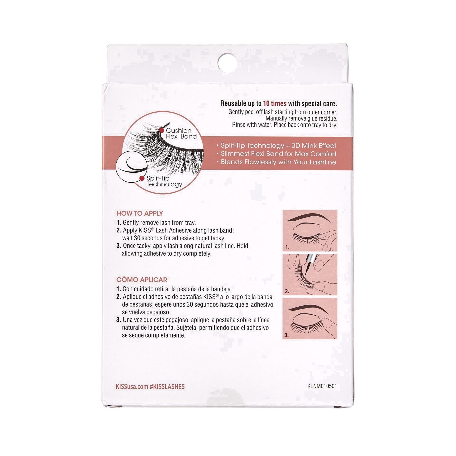 slide 37 of 55, KISS Lash Couture Naked Drama False Eyelashes Multipack, Ruffle, 4 Pairs, 1 ea