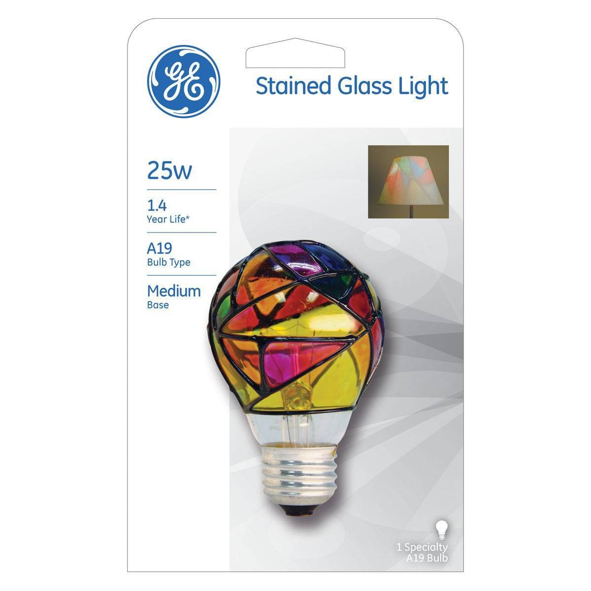 slide 1 of 3, GE Household Lighting General Electric 25w Incandescent Party Light Bulb, 1 ct