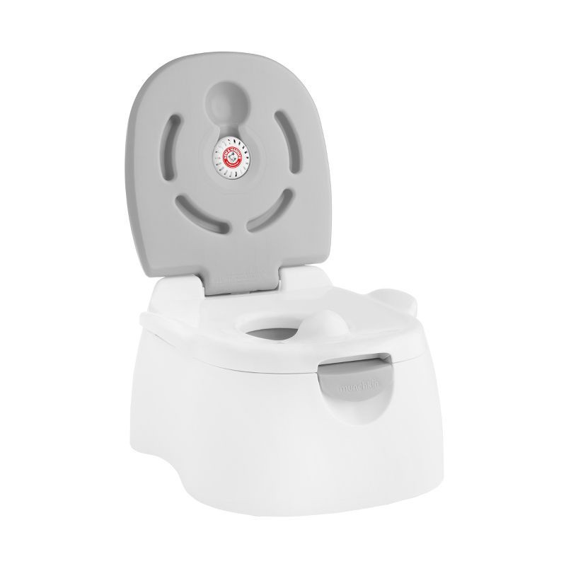 slide 1 of 9, Munchkin Arm & Hammer Multi-Stage 3-in-1 Potty Chair Ring and Step Stool, 1 ct