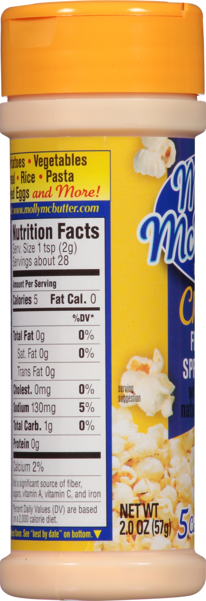 slide 2 of 6, Molly McButter Flavor Sprinkles 2 oz, 2 oz