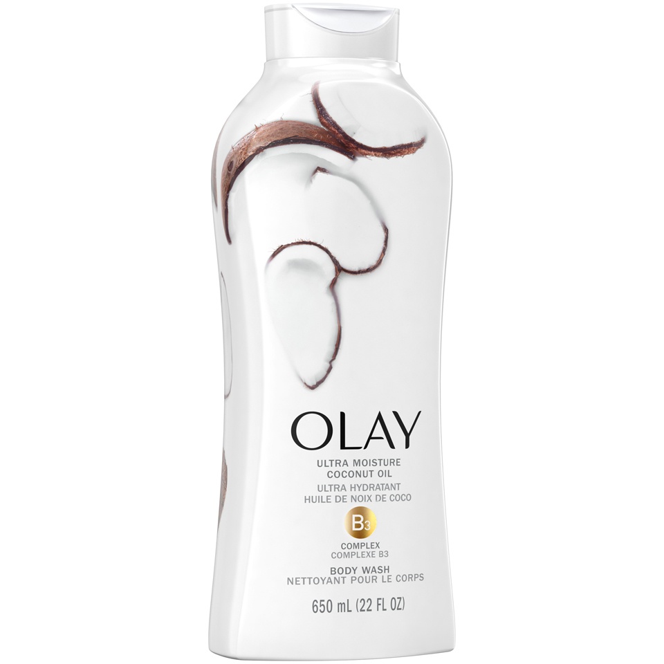 slide 2 of 3, Olay Ultra Moisture Body Wash with Coconut Oil - 22 fl oz, 22 fl oz