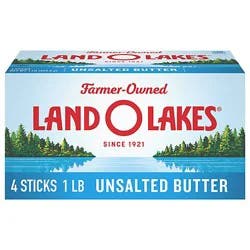 Land O Lakes Unsalted Butter Pack 4 Sticks - 1 Lb