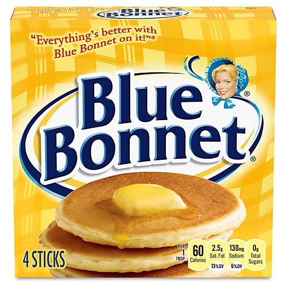 slide 1 of 1, Blue Bonnet Vegetable Oil Spread -4-16 Oz, 16 oz