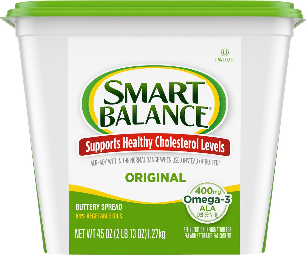 slide 2 of 13, Smart Balance Original Buttery Spread - 45 Oz, 45 oz