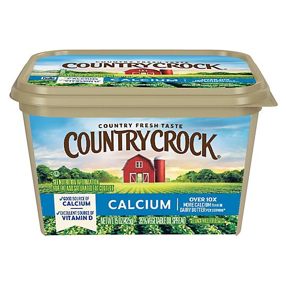 slide 1 of 1, Country Crock Calcium Buttery Spread - 15 Oz, 15 oz