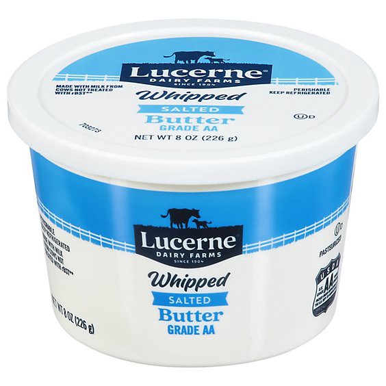 slide 1 of 1, Lucerne Butter Salted Whipped - 8 Oz, 8 oz