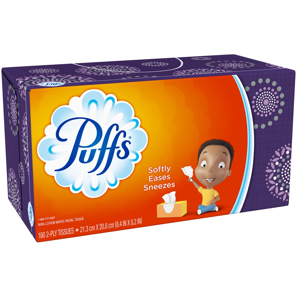 slide 3 of 4, Puffs Facial Tissue, 180 ct