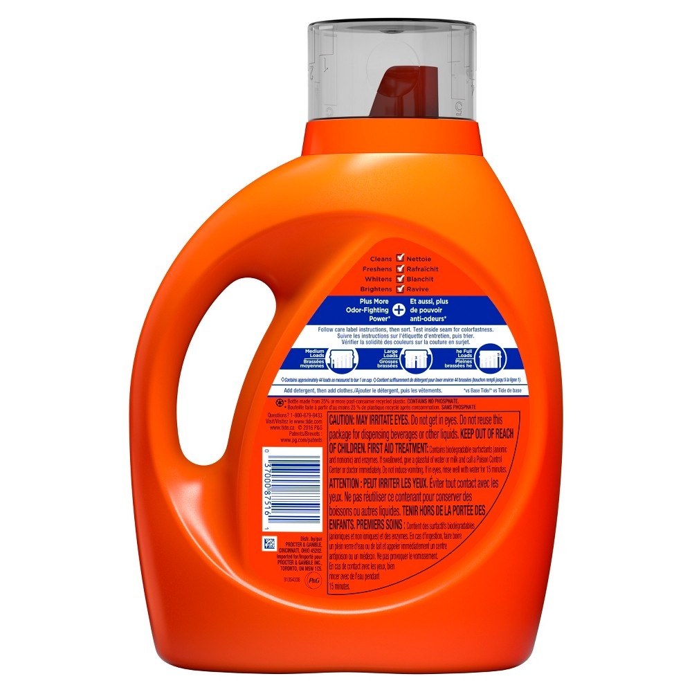 slide 6 of 6, Tide Plus Febreze Sport Odor Defense HE Turbo Clean, 69 fl oz