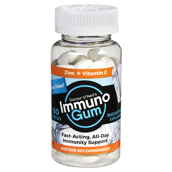 slide 1 of 1, Immuno Gum Daily Immune Support 60 ea, 60 ct