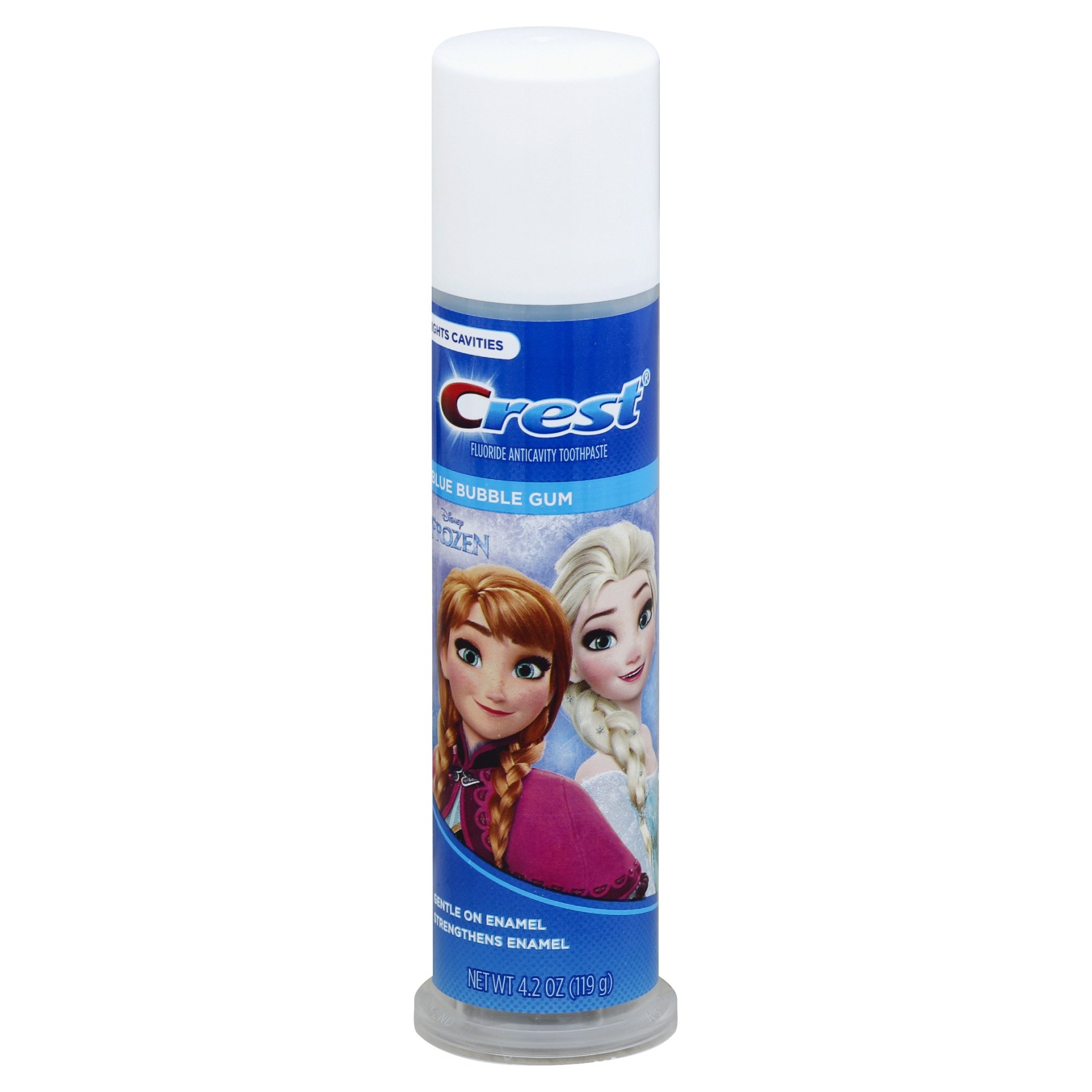 slide 1 of 7, Crest Kids' Toothpaste Featuring Disney's Frozen, 4.2 oz