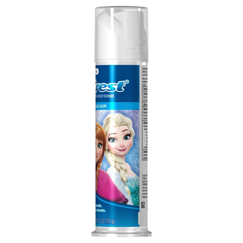 slide 5 of 7, Crest Kids' Toothpaste Featuring Disney's Frozen, 4.2 oz