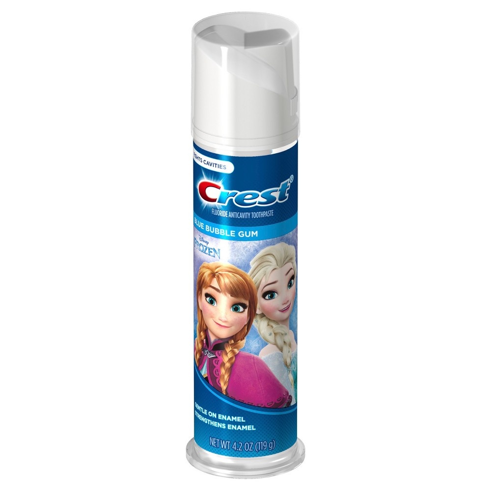 slide 6 of 7, Crest Kids' Toothpaste Featuring Disney's Frozen, 4.2 oz