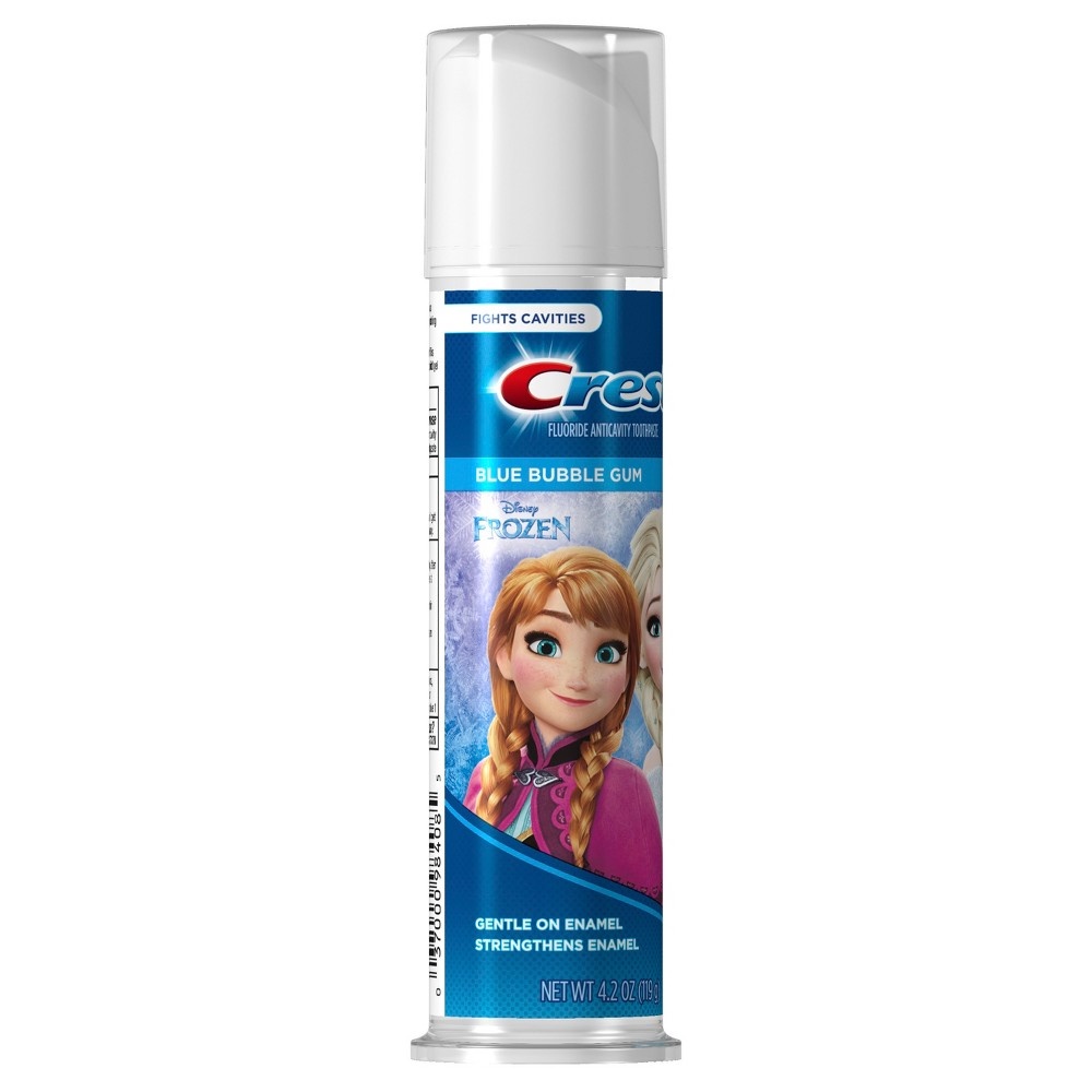 slide 7 of 7, Crest Kids' Toothpaste Featuring Disney's Frozen, 4.2 oz