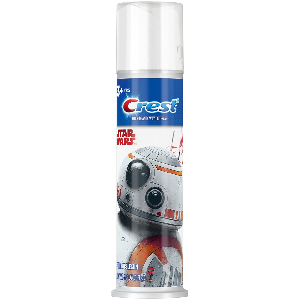 slide 2 of 2, Crest Kids' Toothpaste Featuring Star Wars, 4.2 oz