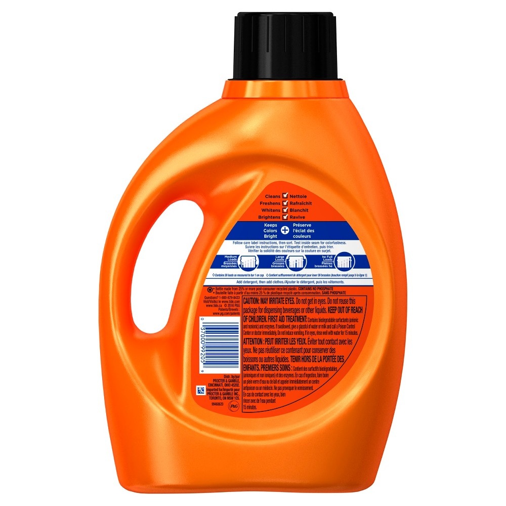 slide 2 of 2, Tide Color Defense Fresh Scent He Turbo Clean Liquid Laundry Detergent, 92 fl oz