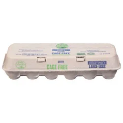 Open Nature Eggs Cage Free Large Brown - 12 Count