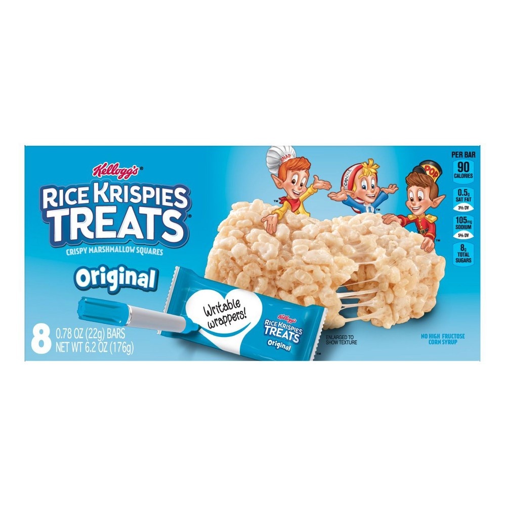 slide 5 of 9, Kellogg's Rice Crispy Treat, 8.78 oz