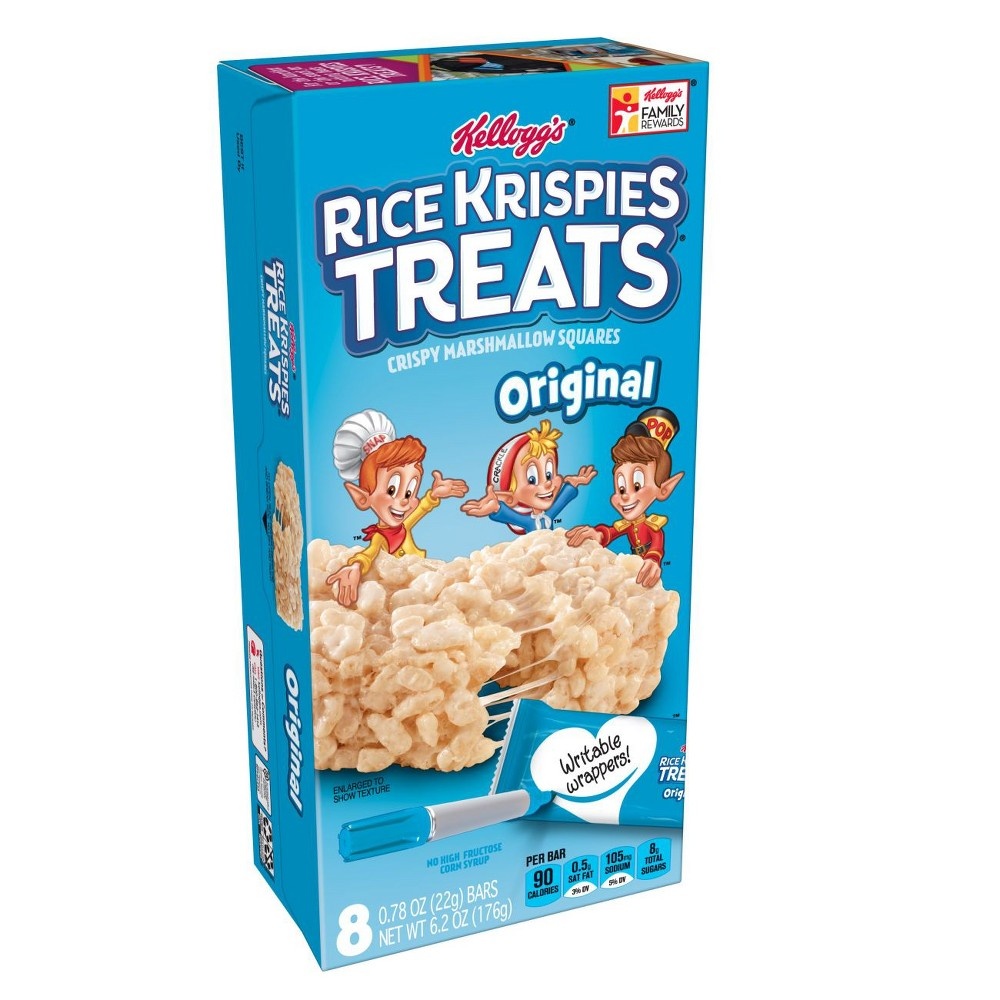 slide 7 of 9, Kellogg's Rice Crispy Treat, 8.78 oz