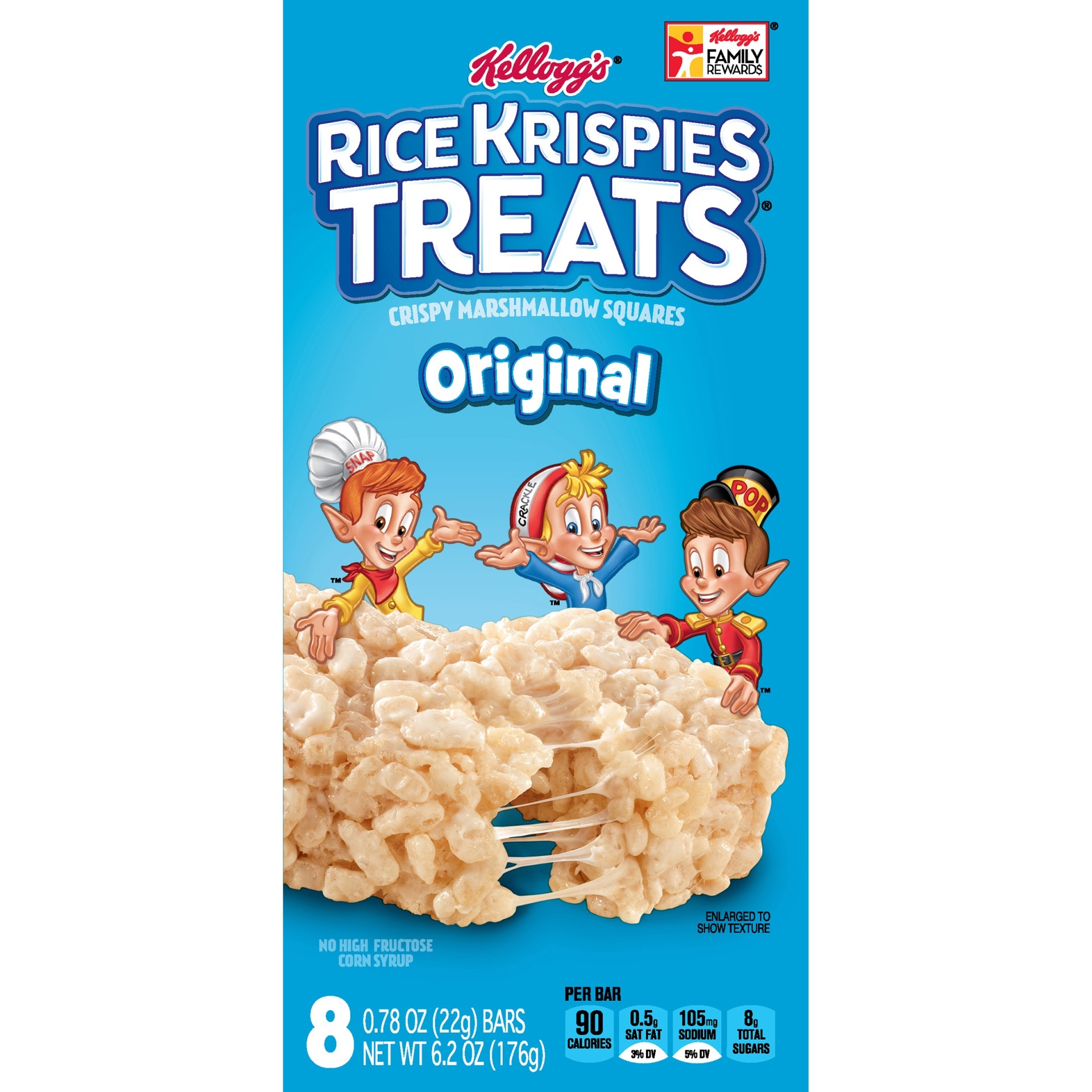 slide 1 of 9, Kellogg's Rice Crispy Treat, 8.78 oz