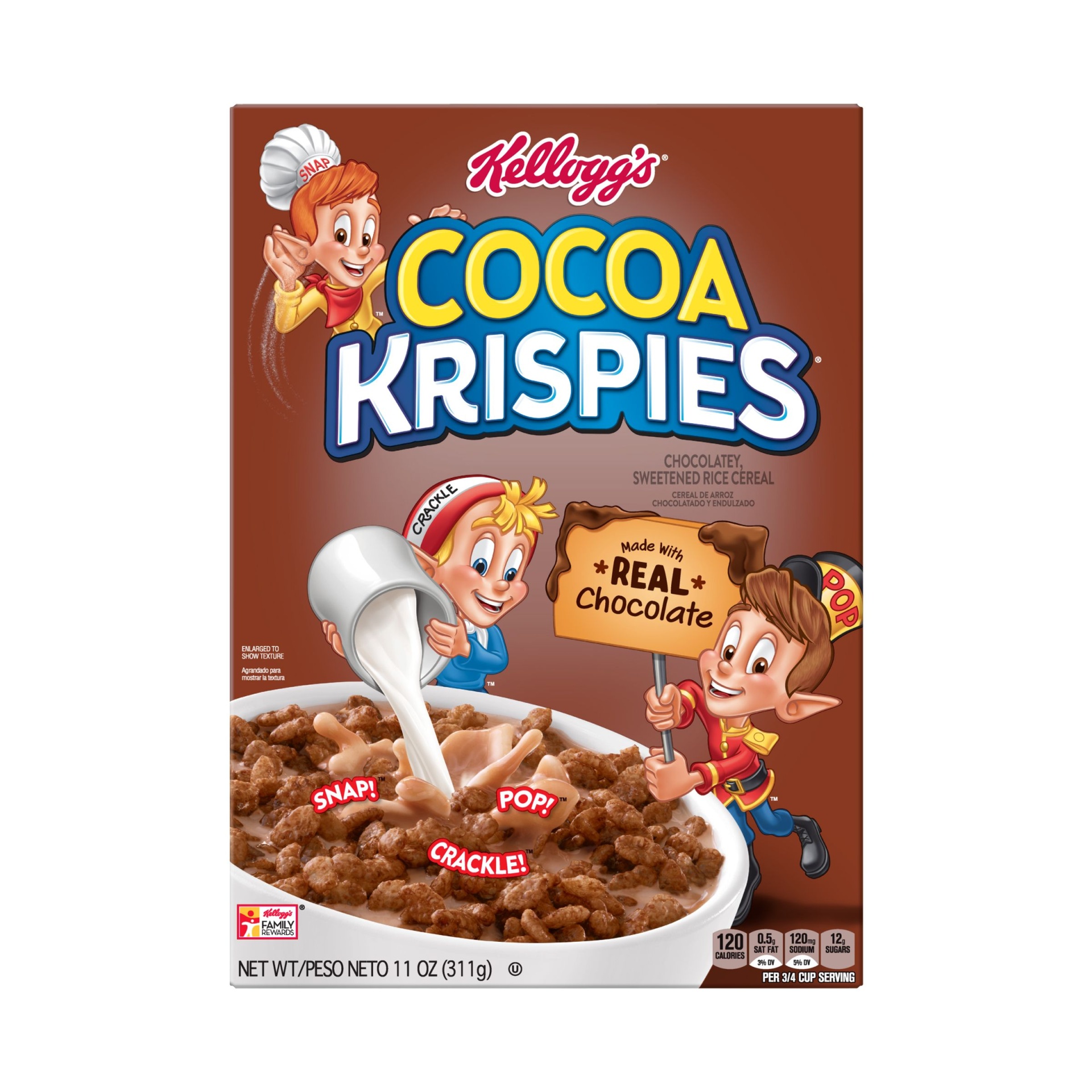 slide 6 of 7, Kellogg's Cocoa Krispies Cereal, 11 oz