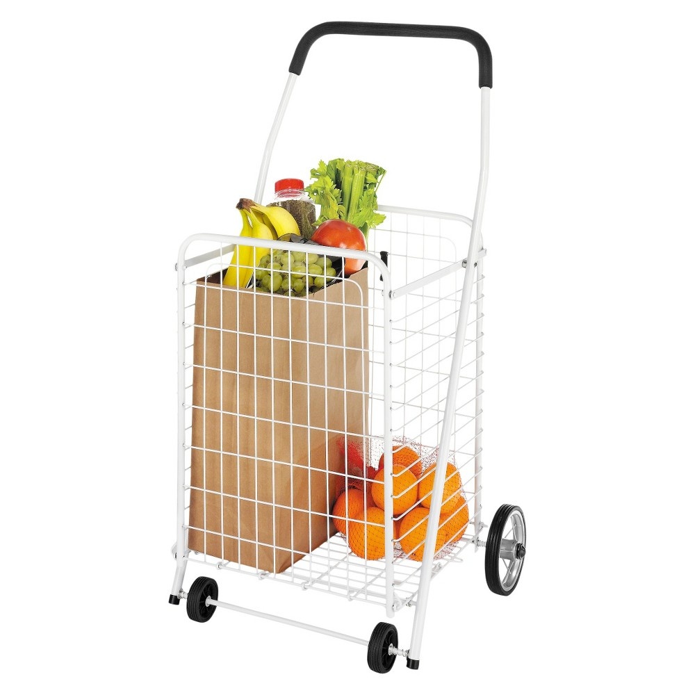 slide 3 of 5, Whitmor Utility Shopping Cart, 1 ct