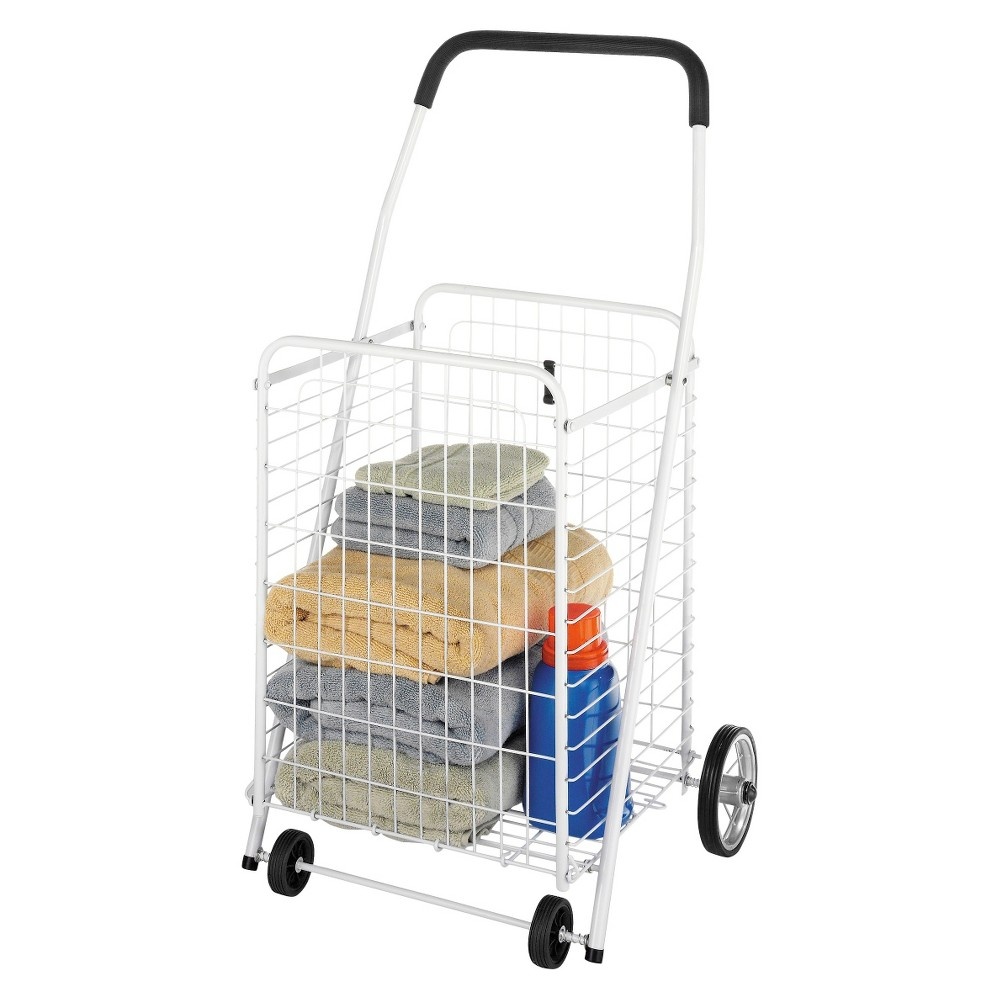 slide 4 of 5, Whitmor Utility Shopping Cart, 1 ct