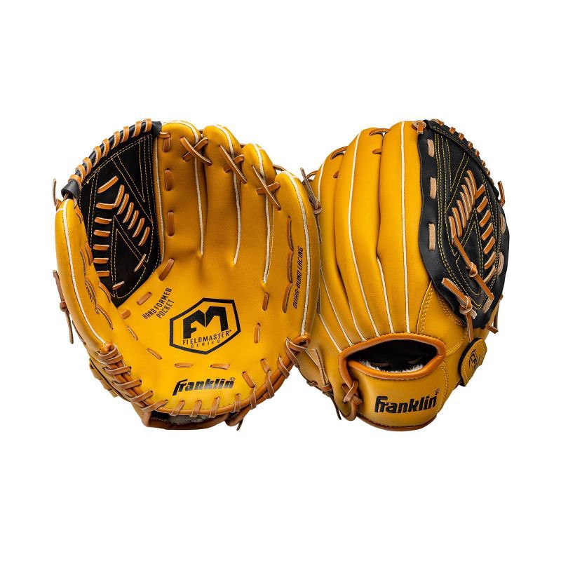 slide 2 of 3, Franklin Sports Softball Slowpitch 13" Glove Fieldmaster - Yellow, 1 ct