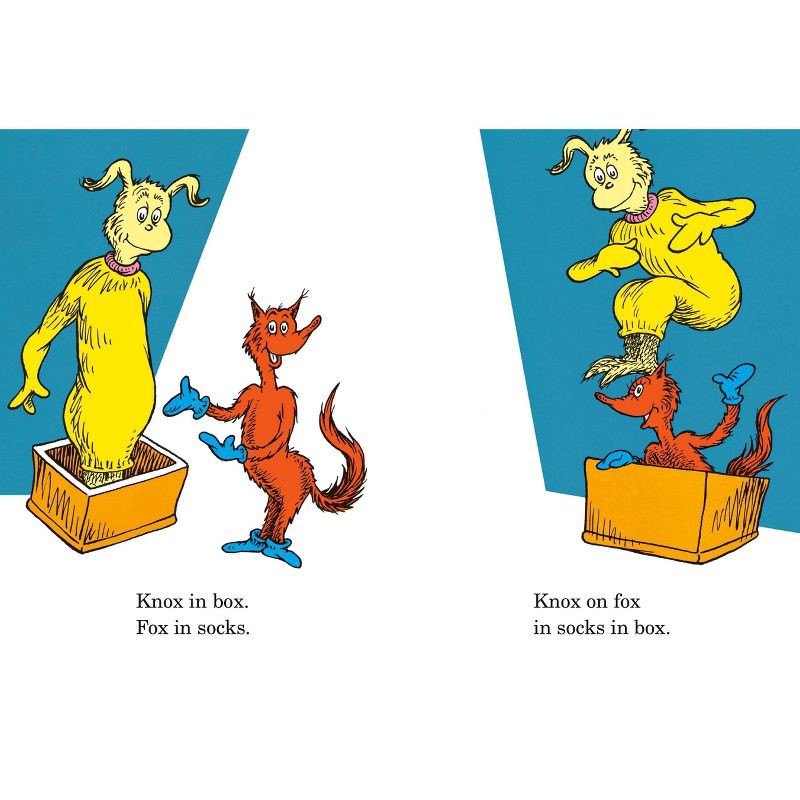 slide 2 of 4, Fox in Socks: Dr. Seuss's Book of Tongue Tanglers (Bright and Early Books) by Dr. Seuss (Board Book), 1 ct