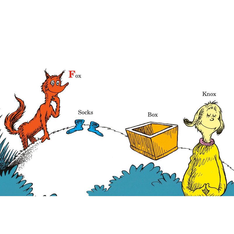 slide 3 of 4, Fox in Socks: Dr. Seuss's Book of Tongue Tanglers (Bright and Early Books) by Dr. Seuss (Board Book), 1 ct