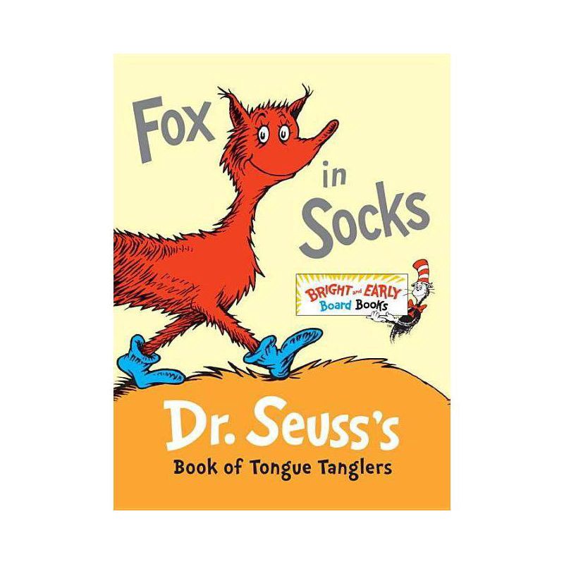 slide 1 of 4, Fox in Socks: Dr. Seuss's Book of Tongue Tanglers (Bright and Early Books) by Dr. Seuss (Board Book), 1 ct