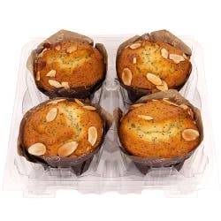 L&B Almond Poppy Crunch Muffins