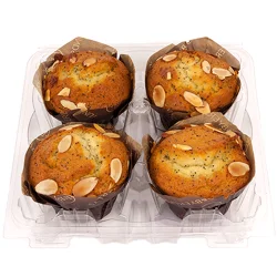 Lunds & Byerlys Almond Poppy Crunch Muffins 14.0 oz