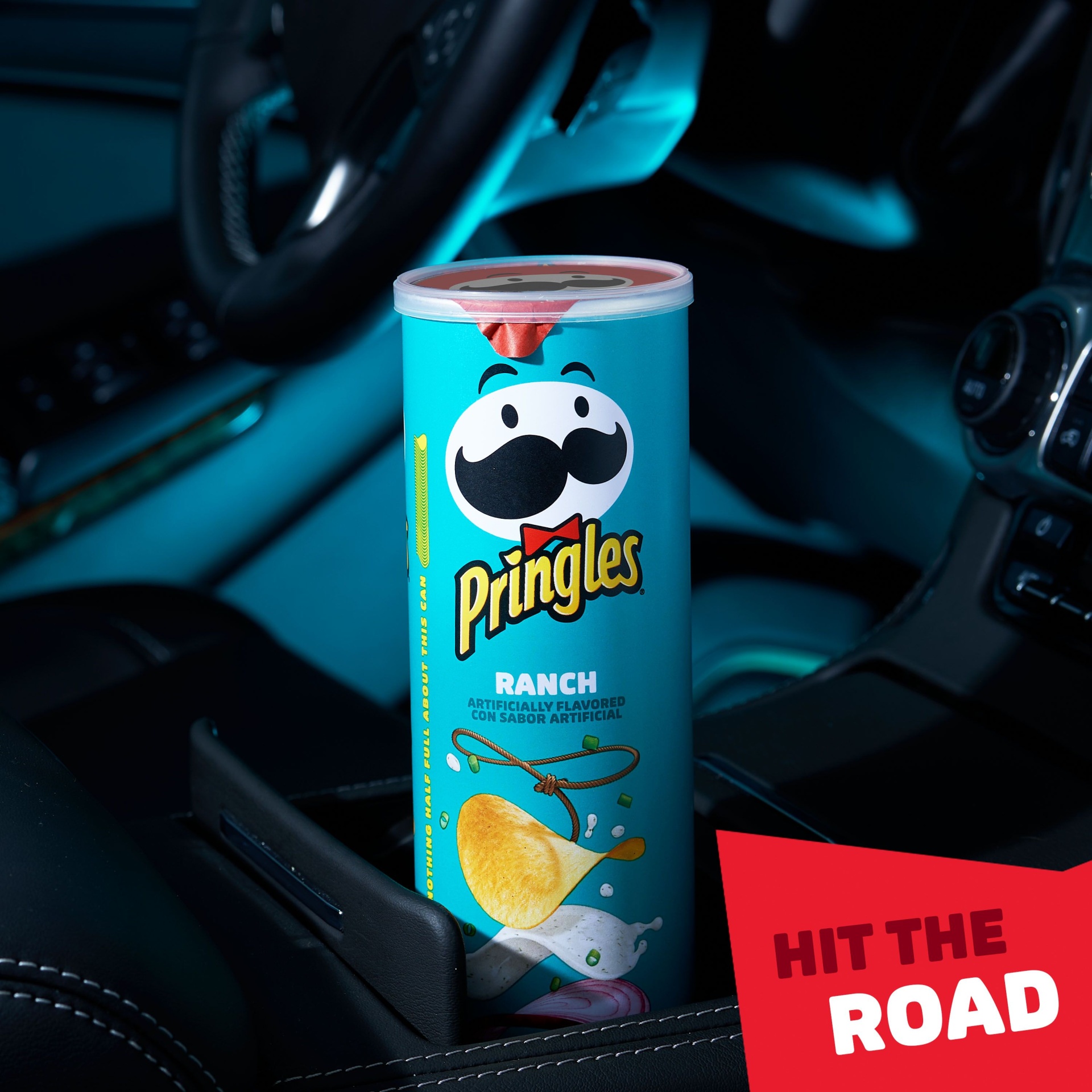 slide 3 of 7, Pringles Potato Crisps Chips, Lunch Snacks, Snacks On The Go, Ranch, 5.5 oz