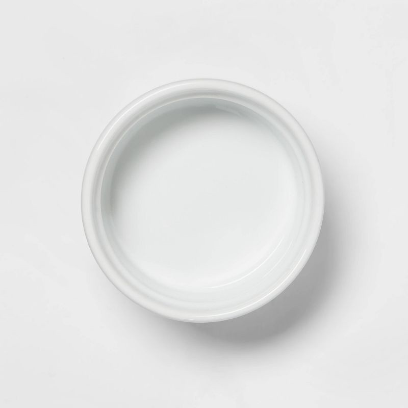 slide 3 of 3, 7oz Porcelain Ramekin White - Threshold™, 7 oz