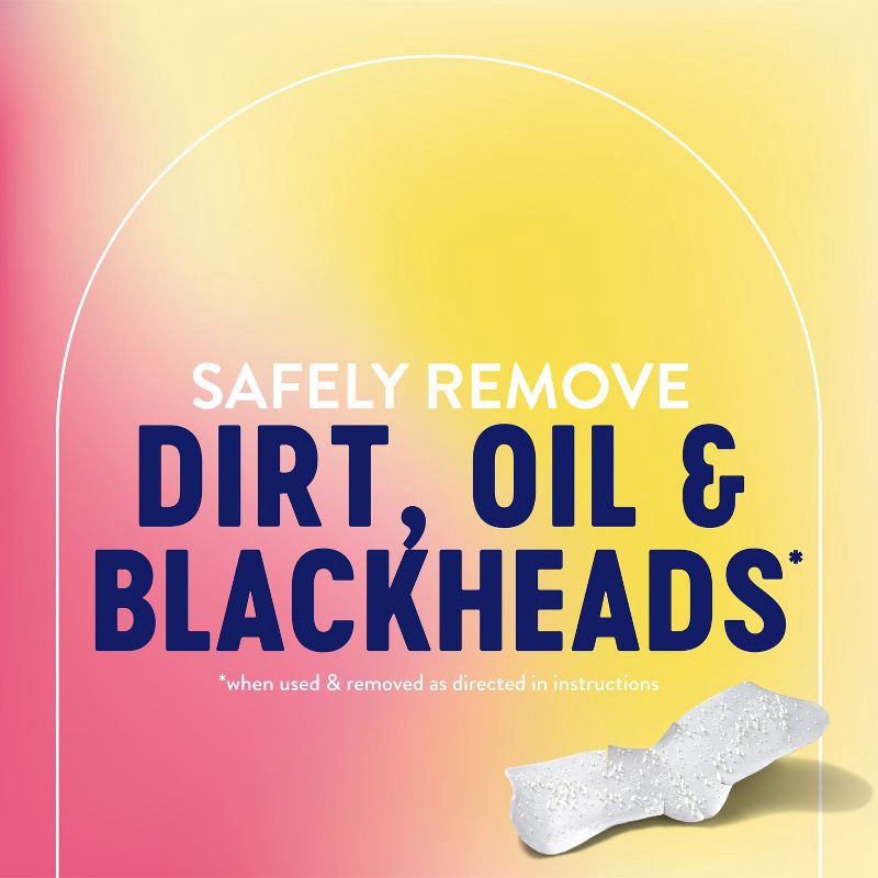 slide 4 of 9, Biore Witch Hazel Ultra Deep Cleansing Pore Strips, Blackhead Removing, Oil-Free, Non-Comedogenic - 6ct, 6 ct