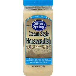 Silver Spring Foods Horseradish Cream Style - 8 Oz