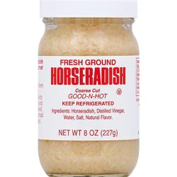 Silver Spring Horseradish Fresh Ground Good N Hot Coarse Cut - 8 Oz