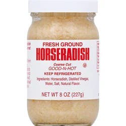 Silver Spring Horseradish Fresh Ground Good N Hot Coarse Cut - 8 Oz