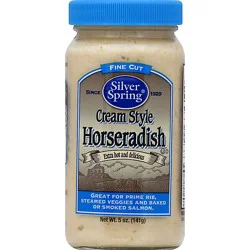 Silver Spring Horseradish Cream Style Extra Hot Fine Cut - 5 Oz