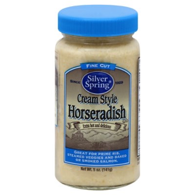 slide 1 of 1, Silver Spring Horseradish Cream Style Extra Hot Fine Cut - 5 Oz, 5 oz