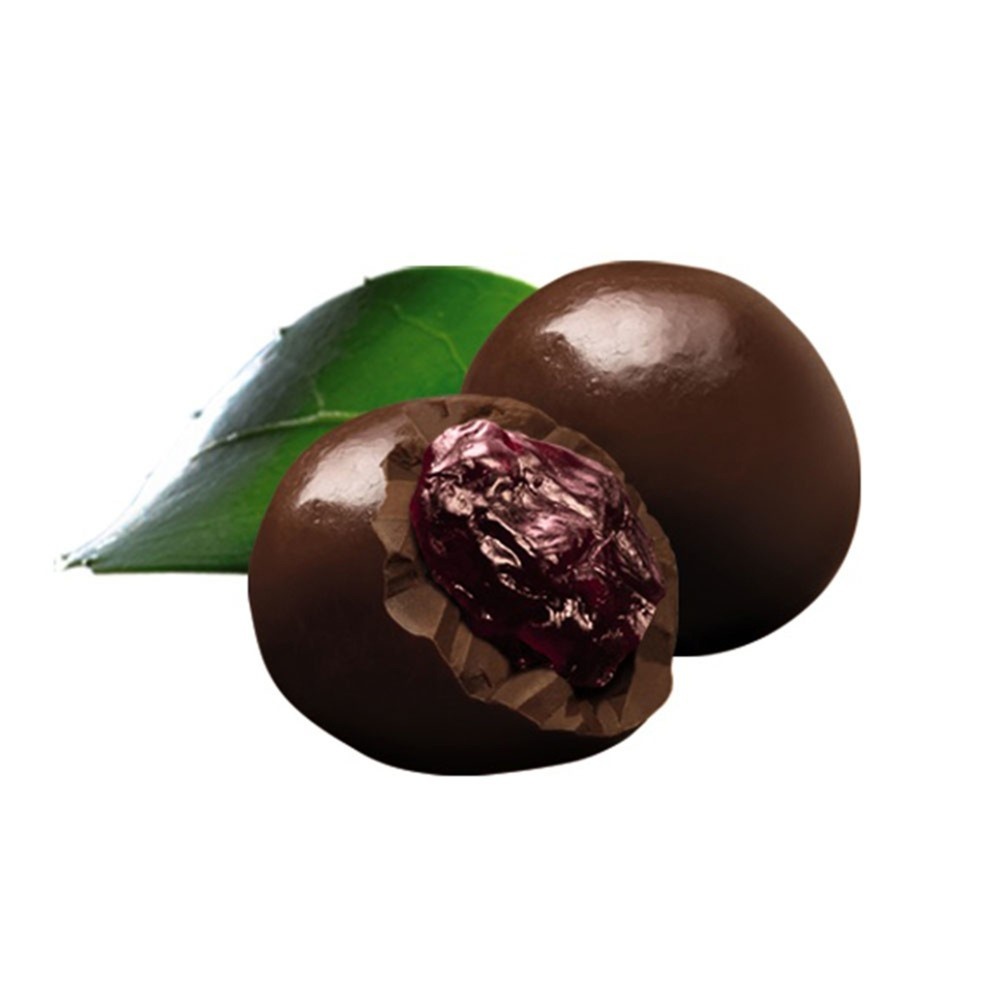 slide 2 of 3, Dove, Dark Chocolate With Real Cherries Snack, 17 Oz, 17 oz