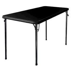 Peakform 20"x48" Folding Table Black