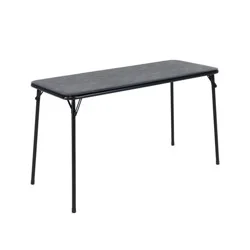 Peakform 20"x48" Folding Table Black