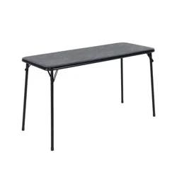 Peakform 20"x48" Folding Table Black